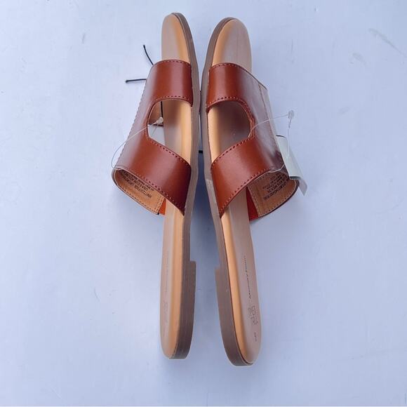 Time and Tru Women's Slip On Low Heel Sandals NWT Sz 9 - Picture 4 of 8